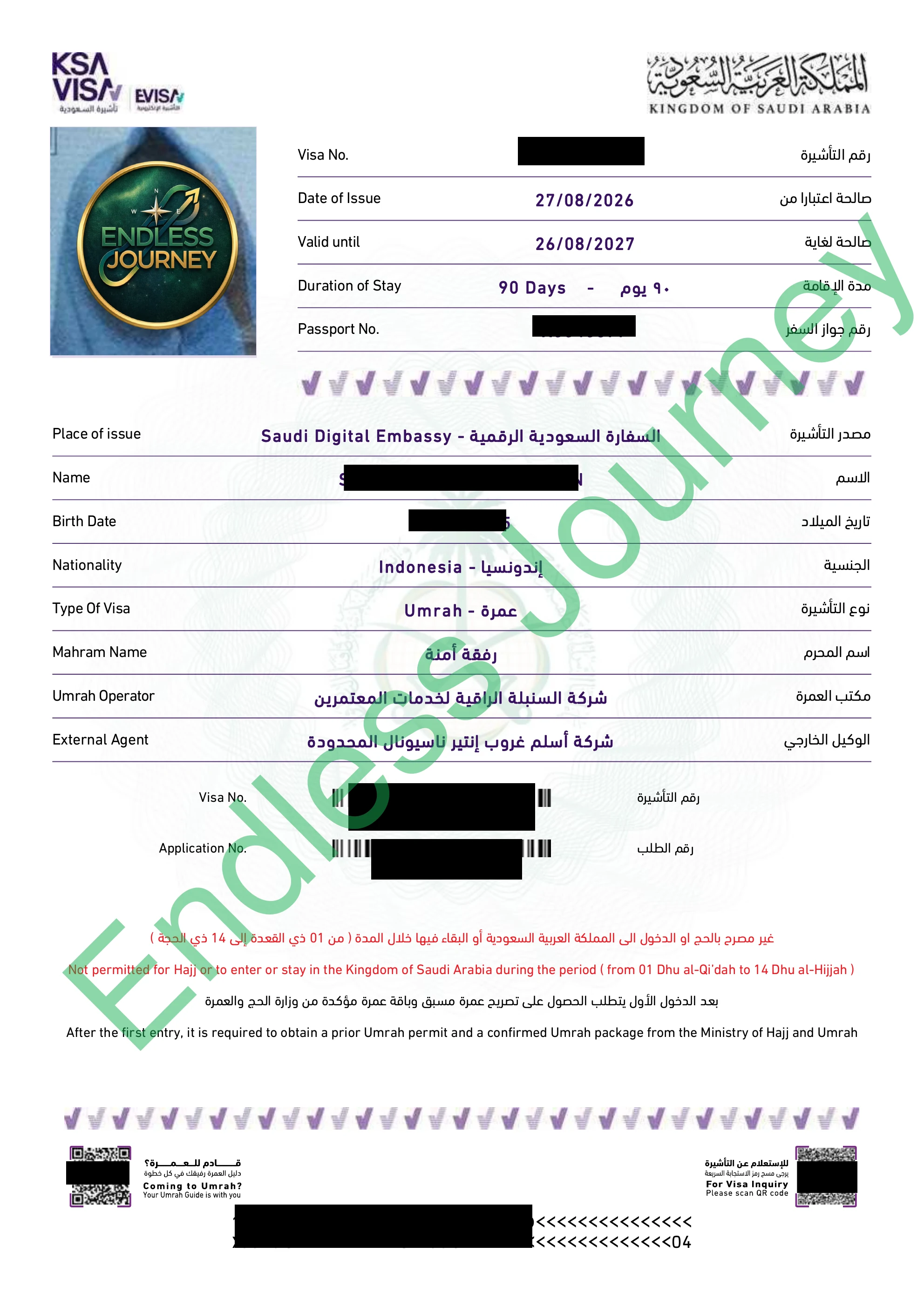 Visa Umroh 10
