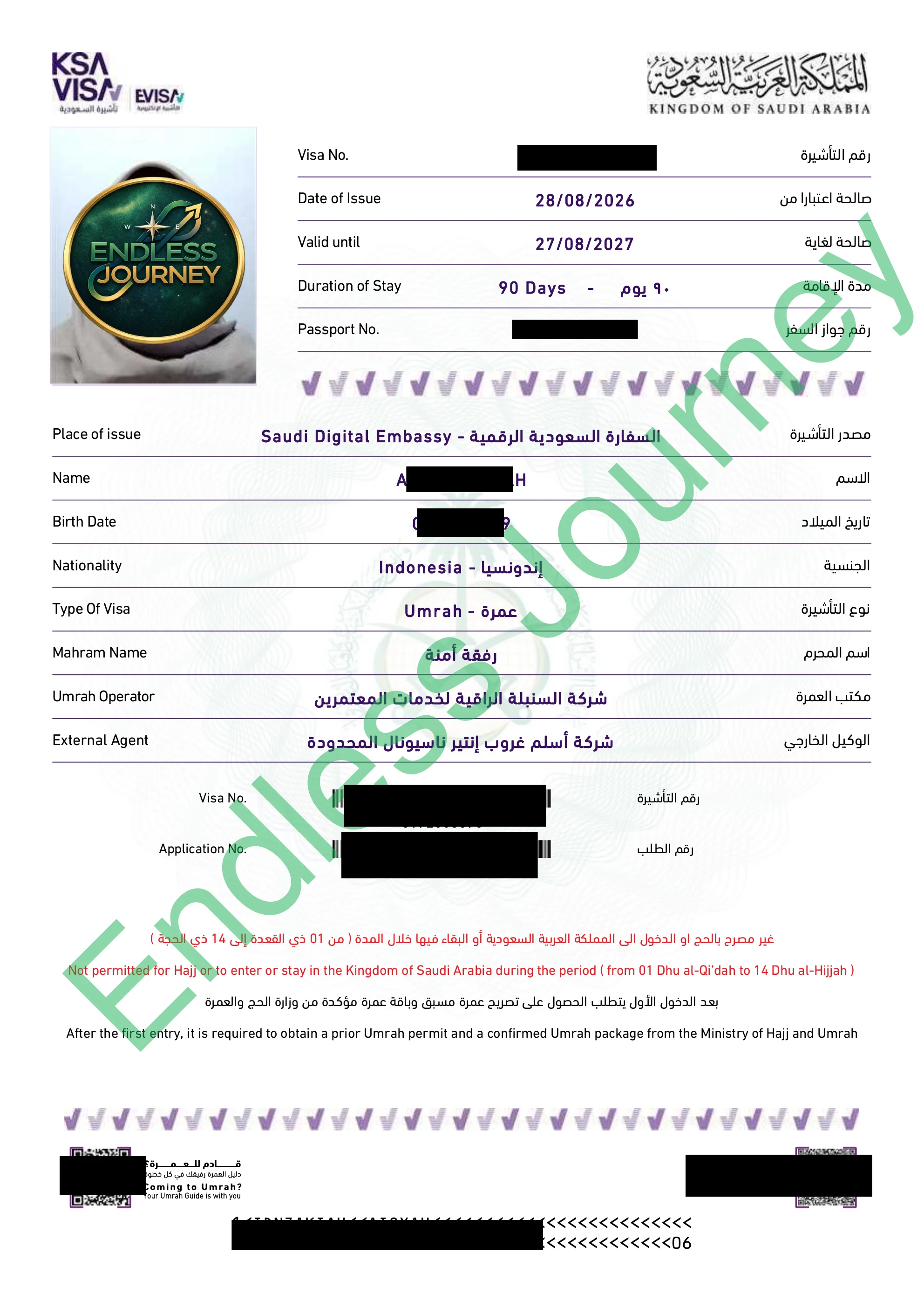 Visa Umroh 6