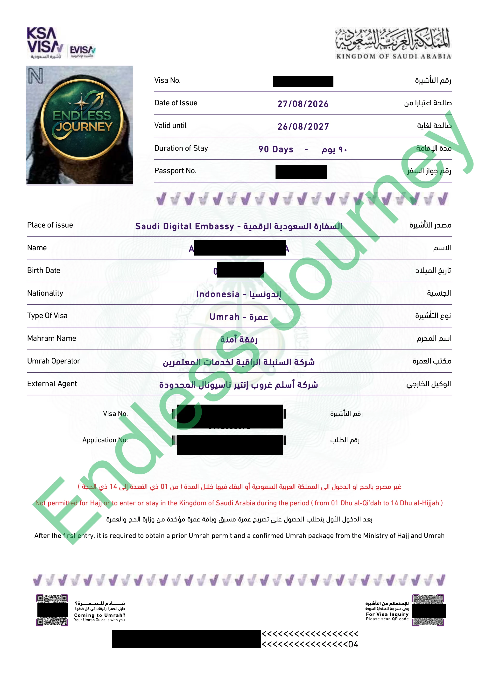 Visa Umroh 7